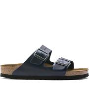 Birkenstock Arizona Soft Footbed Sandaler Blue, Herr