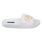 Dolce & Gabbana Lyxiga Hotell Pooltofflor White, Dam