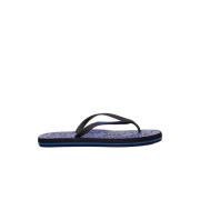 Emporio Armani EA7 Flip Flops Sliders Black, Herr