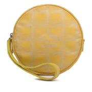 Chanel Vintage Pre-owned Nylon chanel-vskor Yellow, Dam