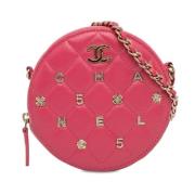 Chanel Vintage Pre-owned Laeder chanel-vskor Pink, Dam