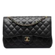 Chanel Vintage Pre-owned Laeder axelremsvskor Black, Dam