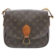 Louis Vuitton Vintage Pre-owned Canvas louis-vuitton-vskor Brown, Dam