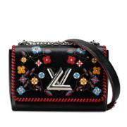 Louis Vuitton Vintage Pre-owned Laeder crossbodyvskor Multicolor, Dam