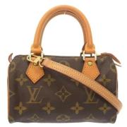 Louis Vuitton Vintage Pre-owned Canvas louis-vuitton-vskor Brown, Dam