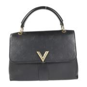 Louis Vuitton Vintage Pre-owned Laeder louis-vuitton-vskor Black, Dam