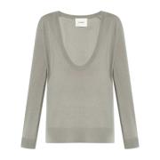 Lisa Yang Sweater `Josie` Gray, Dam