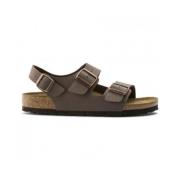 Birkenstock Milano Birko-Flor Sandaler Brown, Dam