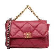 Chanel Vintage Pre-owned Laeder chanel-vskor Red, Dam