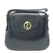 Gucci Vintage Pre-owned Laeder axelremsvskor Black, Dam