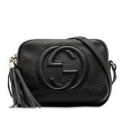 Gucci Vintage Pre-owned Laeder axelremsvskor Black, Dam