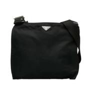 Prada Vintage Pre-owned Tyg prada-vskor Black, Dam