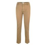 Liu Jo Chino Bomullsbyxor Kamel Beige Beige, Dam