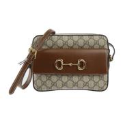 Gucci Vintage Pre-owned Plast axelremsvskor Beige, Dam