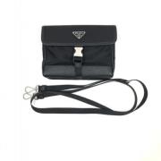 Prada Vintage Pre-owned Tyg prada-vskor Black, Dam