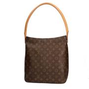 Louis Vuitton Vintage Pre-owned Canvas louis-vuitton-vskor Brown, Dam