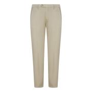 Michael Coal Beige Slim-Fit Capri Byxor Beige, Herr