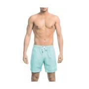 Bikkembergs Elegant ljusblå badshorts Blue, Herr