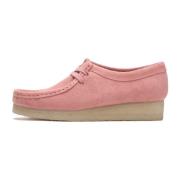 Clarks Laced Shoes Pink, Dam
