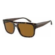 Emporio Armani EA 4197 Solglasögon i Havana Färg Brown, Herr