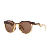 Oakley Hstn Solglasögon Dark Amber/Light Curry Brown, Herr