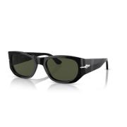 Persol Ikoniska Meflecto solglasögon i färgglatt acetat Black, Unisex
