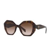 Prada Aviator solglasögon i Havana Brown Brown, Dam