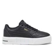 Puma Cali Court Läder Sneakers Black, Dam