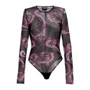 Versace Jeans Couture Body med mönster Black, Dam