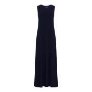 Norma Kamali Trendy Dress Line Blue, Dam