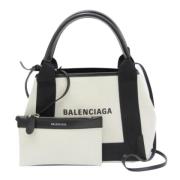 Balenciaga Vintage Pre-owned Canvas balenciaga-vskor White, Dam