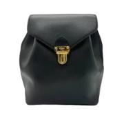 Fendi Vintage Pre-owned Laeder axelremsvskor Black, Dam