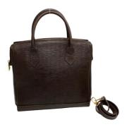 Fendi Vintage Pre-owned Laeder handvskor Brown, Dam