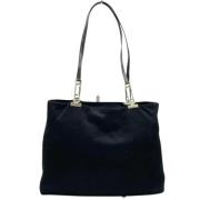 Fendi Vintage Pre-owned Canvas totevskor Black, Dam