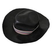 Costume National Elegant Svart Floppy Hat Black, Unisex