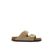 Birkenstock Arizona Big Buckle Sandaler Beige, Dam