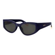 Jacquemus Gala Solglasögon för Stiligt Solskydd Blue, Dam