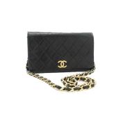 Chanel Vintage Pre-owned Laeder chanel-vskor Black, Dam