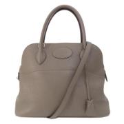 Hermès Vintage Pre-owned Tyg handvskor Gray, Dam