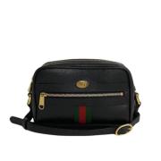 Gucci Vintage Pre-owned Tyg gucci-vskor Black, Dam