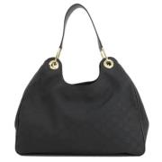 Gucci Vintage Pre-owned Tyg gucci-vskor Black, Dam