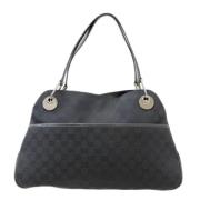 Gucci Vintage Pre-owned Tyg gucci-vskor Black, Dam