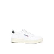 Autry Vita Lädersneakers med Perforerad Tipp White, Herr