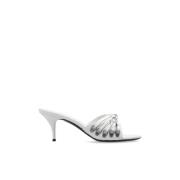 Balenciaga Klacktofflor 'Cagole' White, Dam