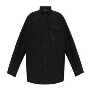 Balenciaga Skjorta med ficka Black, Herr