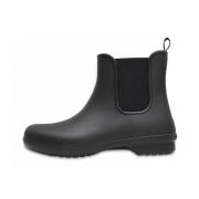 Crocs Stiliga regnstövlar Black, Dam