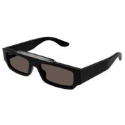 Gucci Svarta solglasögon med svarta linser Black, Dam