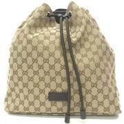 Gucci Vintage Pre-owned Tyg gucci-vskor Beige, Dam