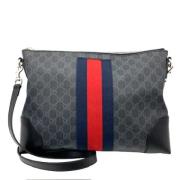 Gucci Vintage Pre-owned Tyg gucci-vskor Gray, Dam