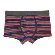 Gallo Kunglig Blårandig Bomullsboxershorts Multicolor, Herr